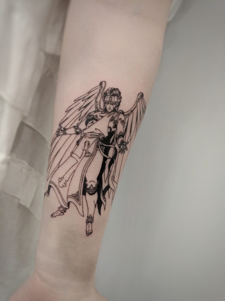 Totoro Haku Ghibli Tattoo Is it wrong to be in love with my own leg   Ghibli tattoo Studio ghibli tattoo Body art tattoos