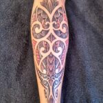 Tribal Polynesian forearm tattoo - by QOH tattoo artist Leilani